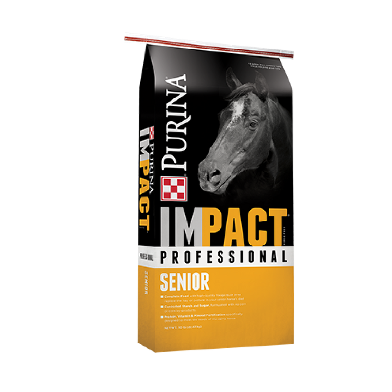 Purina Impact Professional Senior Horse Feed - Odiorne Feed & Ranch Supply