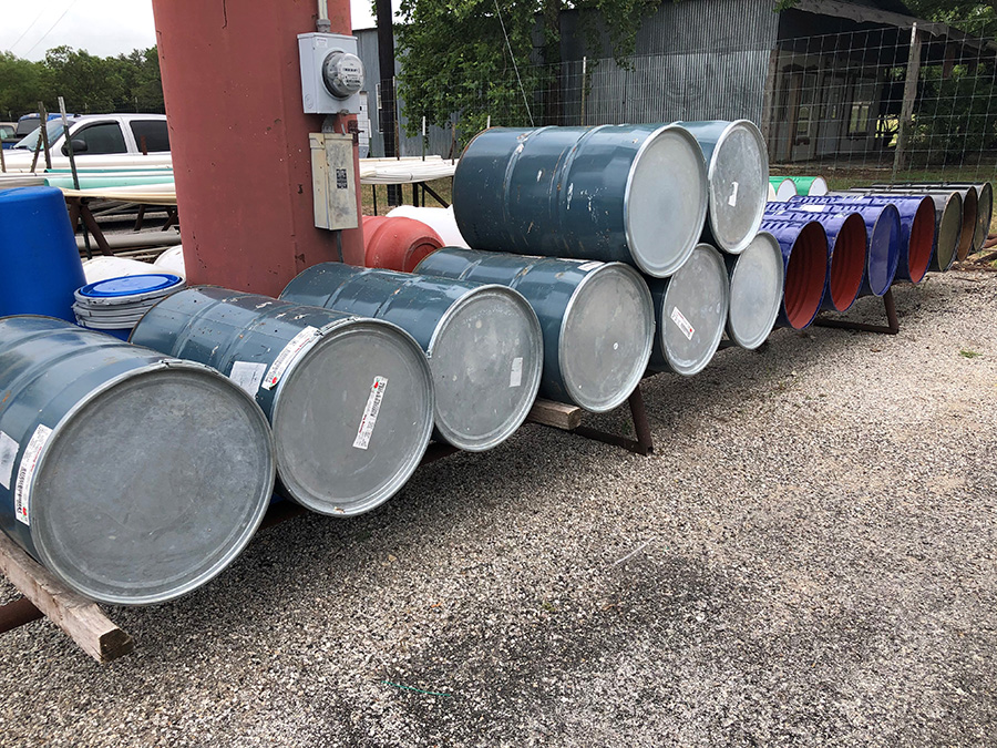 Poly & Steel Barrels Odiorne Feed & Ranch Supply