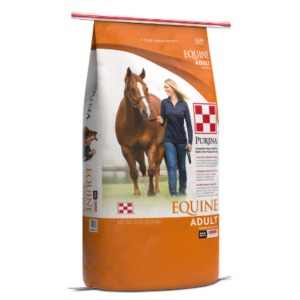 Purina Equine Adult Horse Feed with Gastric Outlast 50-lb