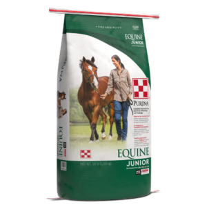 Purina Equine Junior Horse Feed with Gastric Outlast 50-lb