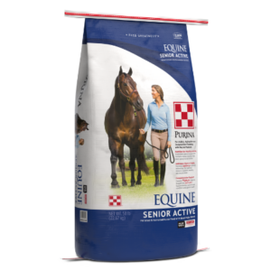 Purina Equine Senior Active Horse Feed with Gastric Outlast 50-lb