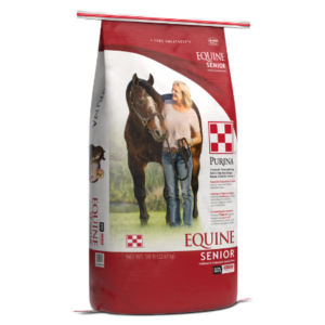 Purina Equine Senior Horse Feed with Gastric Outlast 50-lb