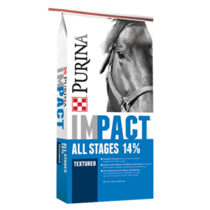 Purina Impact All Stages 14% Textured Horse Feed 50-lb