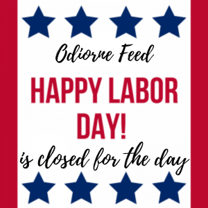 Odiorne Feed Closed Labor Day